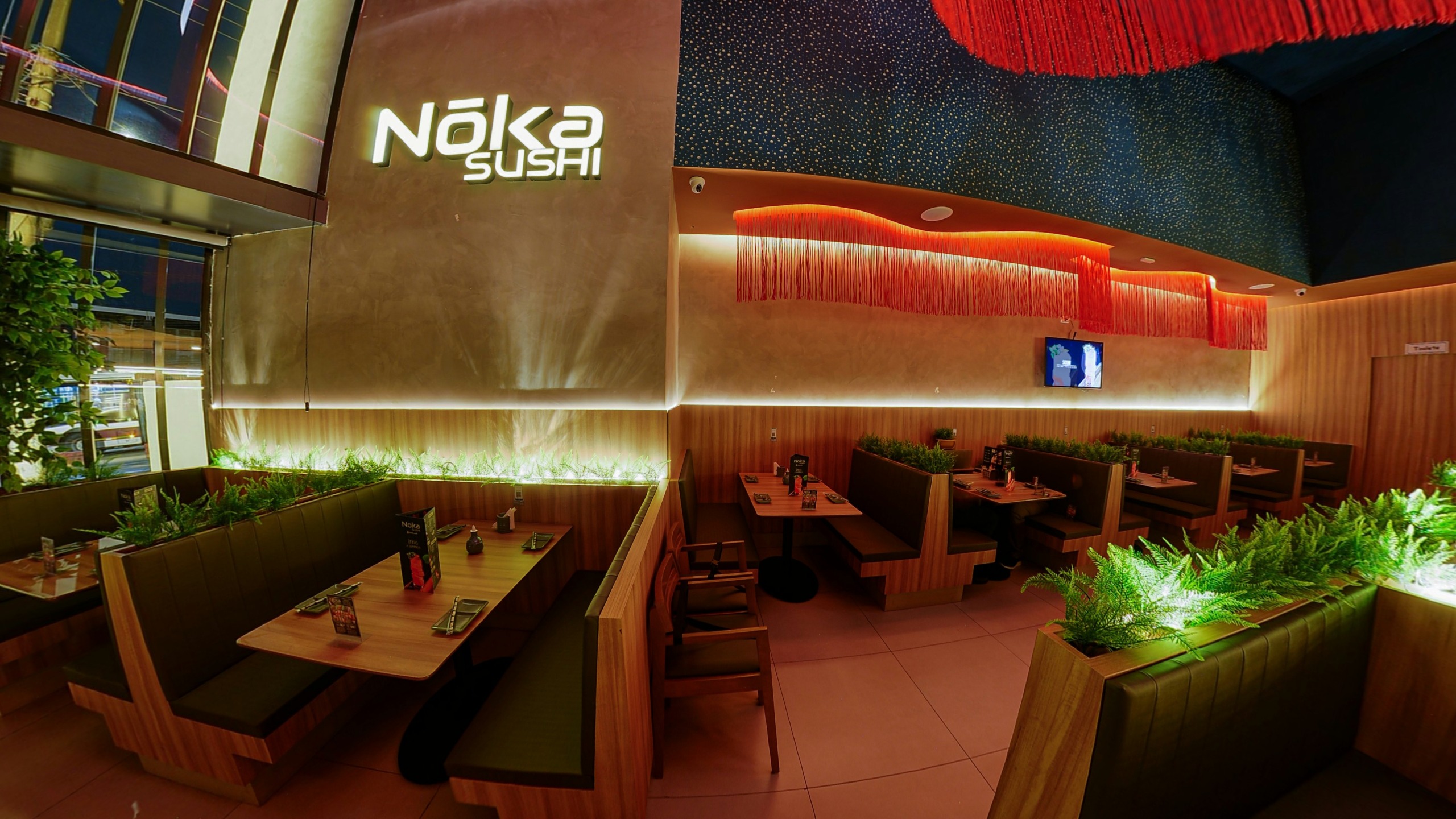 Salao do restaurante Noka Sushi