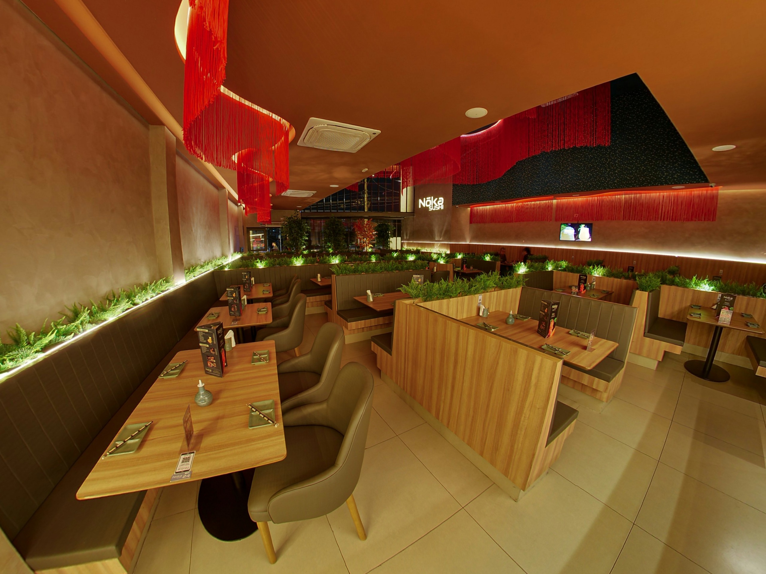 Salao do restaurante Noka Sushi